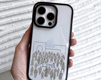 Woman Touches Jesus Christian iPhone 18 Pro Max Case, Christian Symbol Phone Cover for iPhone 17 with MagSafe Samsung S25 FE S26