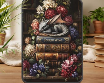Fantasy Kindle Case, Paperwhite 12th Case, Dragon Reader Cover for Kindle 11th Gen, Scribe Colorsoft 7 Sleeve