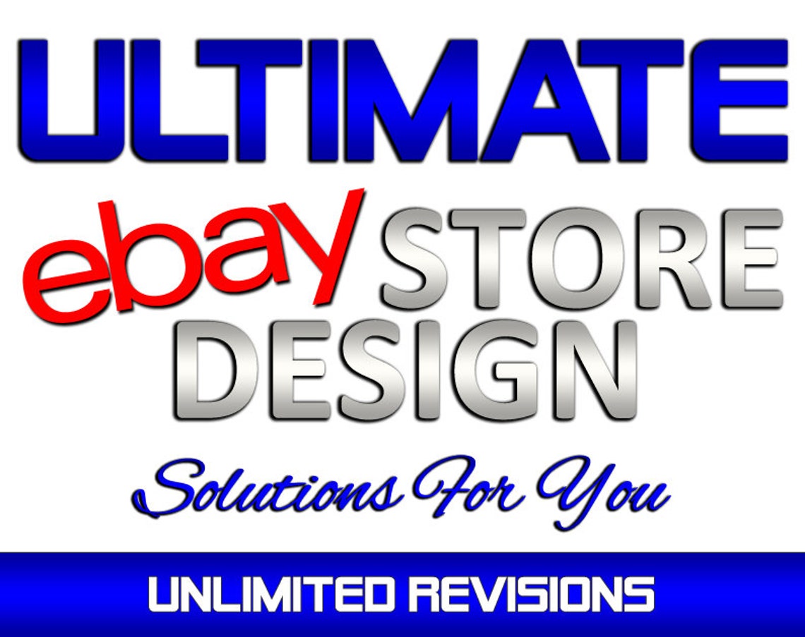 Custom eBay Store Shop Design / eBay Billboard Banner Design / Etsy