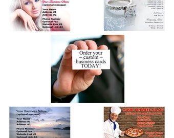 Aangepast visitekaartjeontwerp voor je bedrijf, sociale media of non-profit christelijke kerk