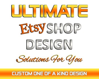 Aangepast Etsy-shopontwerp door Etsy Shop-ontwerper Tonya met TonyasDynamicDesigns