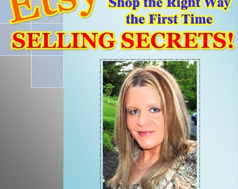 ETSY VERKOOPGEHEIMEN!!! Hoe te verkopen op Etsy! De beste marketingtips! Geheimen verkopen! 25 pagina's met doorverkooprechten! Etsy e-boek in pdf