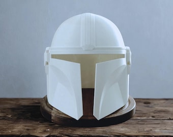 3D-Printed Mandalorian Helmet