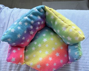 Rainbow Star Guinea Pig Cuddle Cup