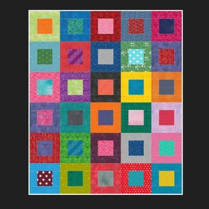 Covered in Charity – A Simple Quilt with a Big Heart  Layer Cake friendly PDF Download