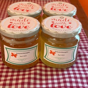 Elderflower Jelly Homemade Bio