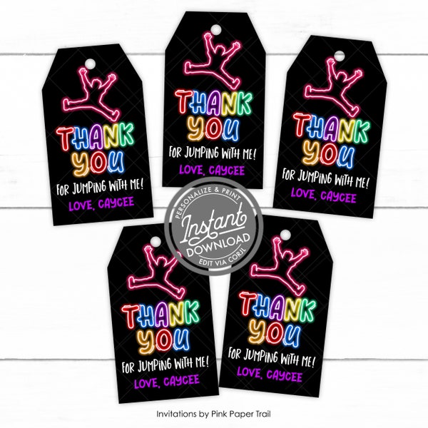 Trampoline Party Favors - Etsy