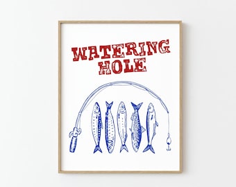 EDITABLE Fishing Birthday Party Table Sign, O-fish-ally The Big ONE, Gone Fishing Party Decor Sign Template Instant Access Corjl