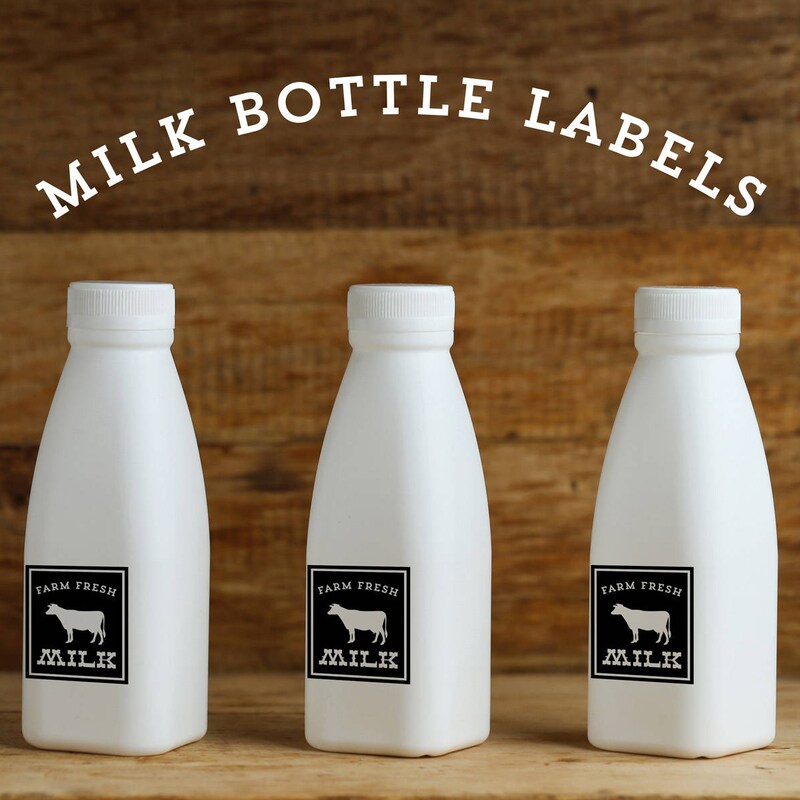 Milk Bottles - Etsy