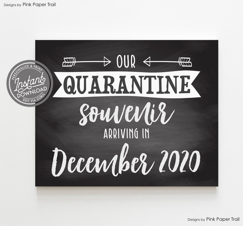 Download Editable Quarantine Souvenir Social Media Pregnancy Announcement Sign Instant Access Pregnancy Quarantine Baby Printable Sign Home Living Home Decor Delage Com Br