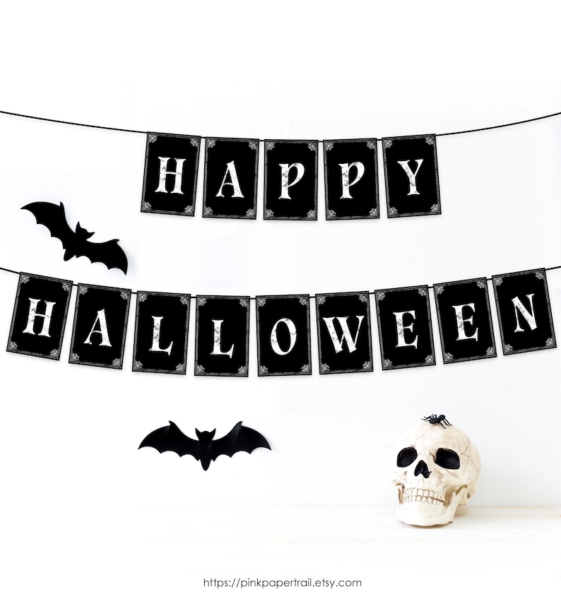 happy-halloween-printable-banner-simple-elegant-happy-etsy