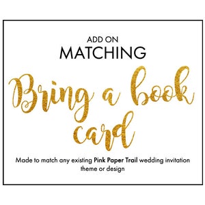 Apportez une carte d'extension de livre assortie à n'importe quel thème d'invitation à une fête de naissance, livres assortis pour bébés fichier numérique imprimable