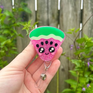 Watermelon Badge Reel | Teacher Badge Reel | Cute Badge Reel | Nurse Gift | Summer Badge Reel