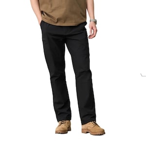 Linen Blend Wide Leg Trousers: Men&#39;s High-Waisted Beachwear