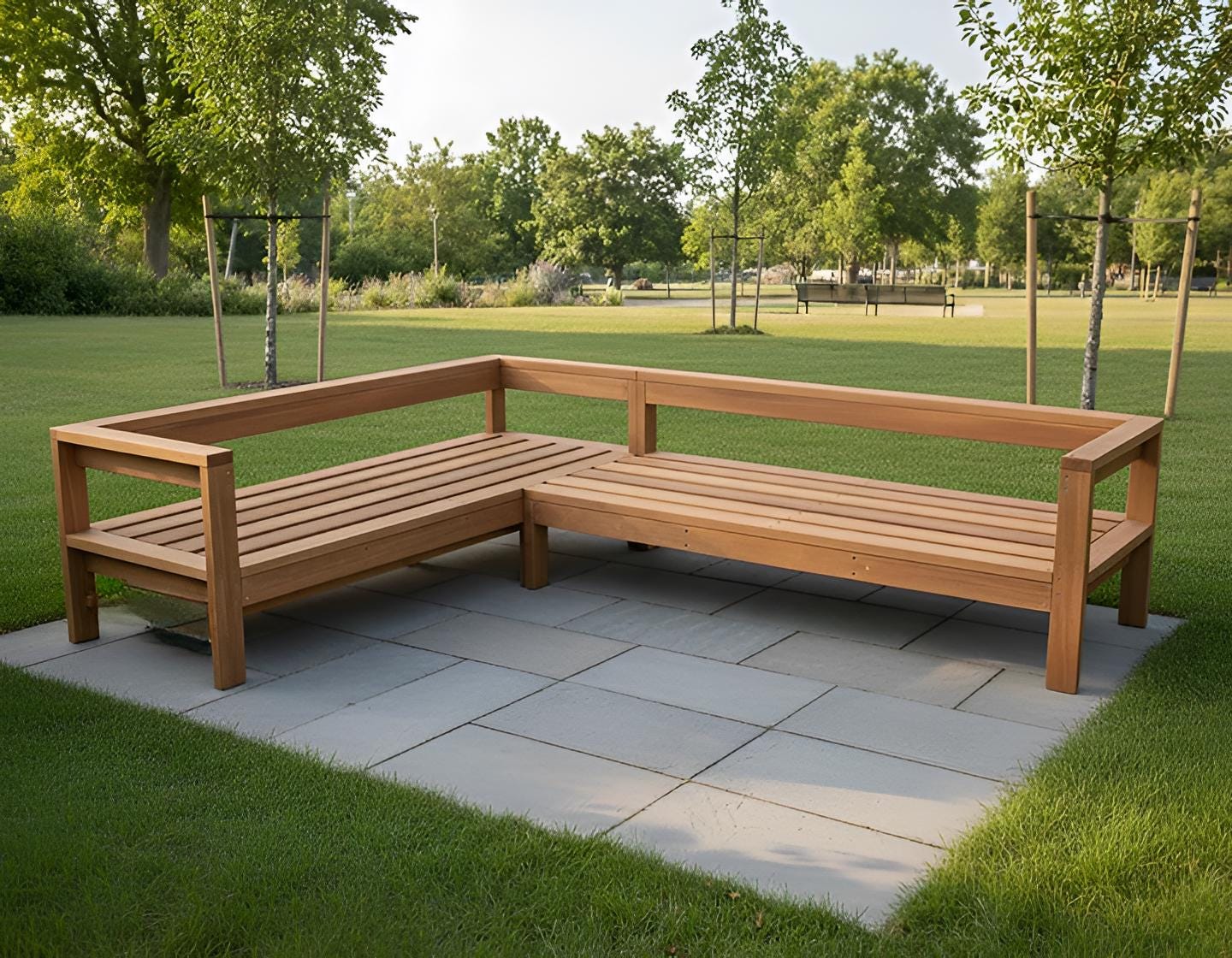 Outdoor Sectional Sofa Build Plan: DIY Woodworking Plan(pdf DOWNLOAD ...