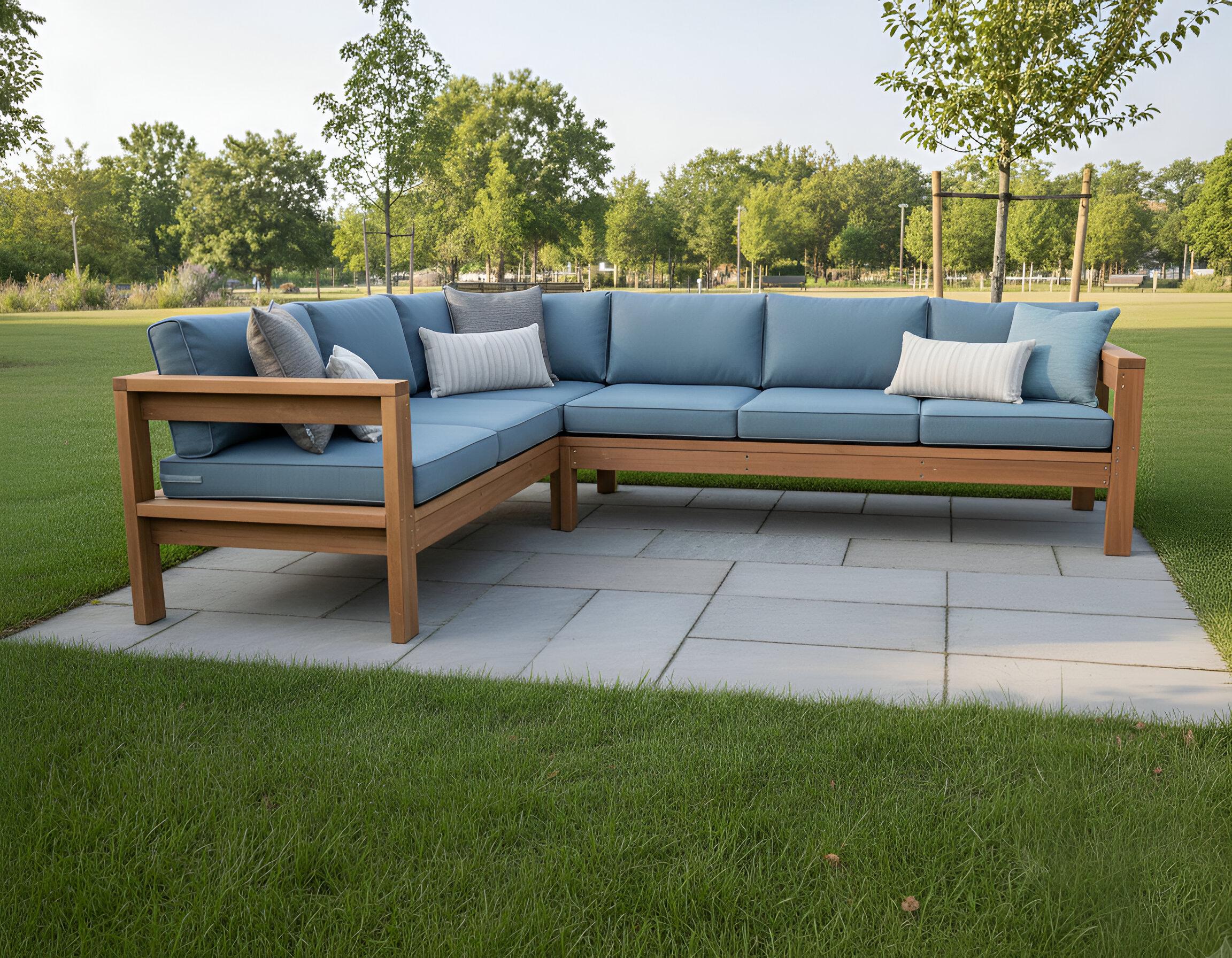 Outdoor Sectional Sofa Build Plan: DIY Woodworking Plan(pdf DOWNLOAD ...