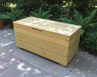 DIY Storage Bench Build Plan: Woodworking Plan Patio Seating and Storage (PDF File)