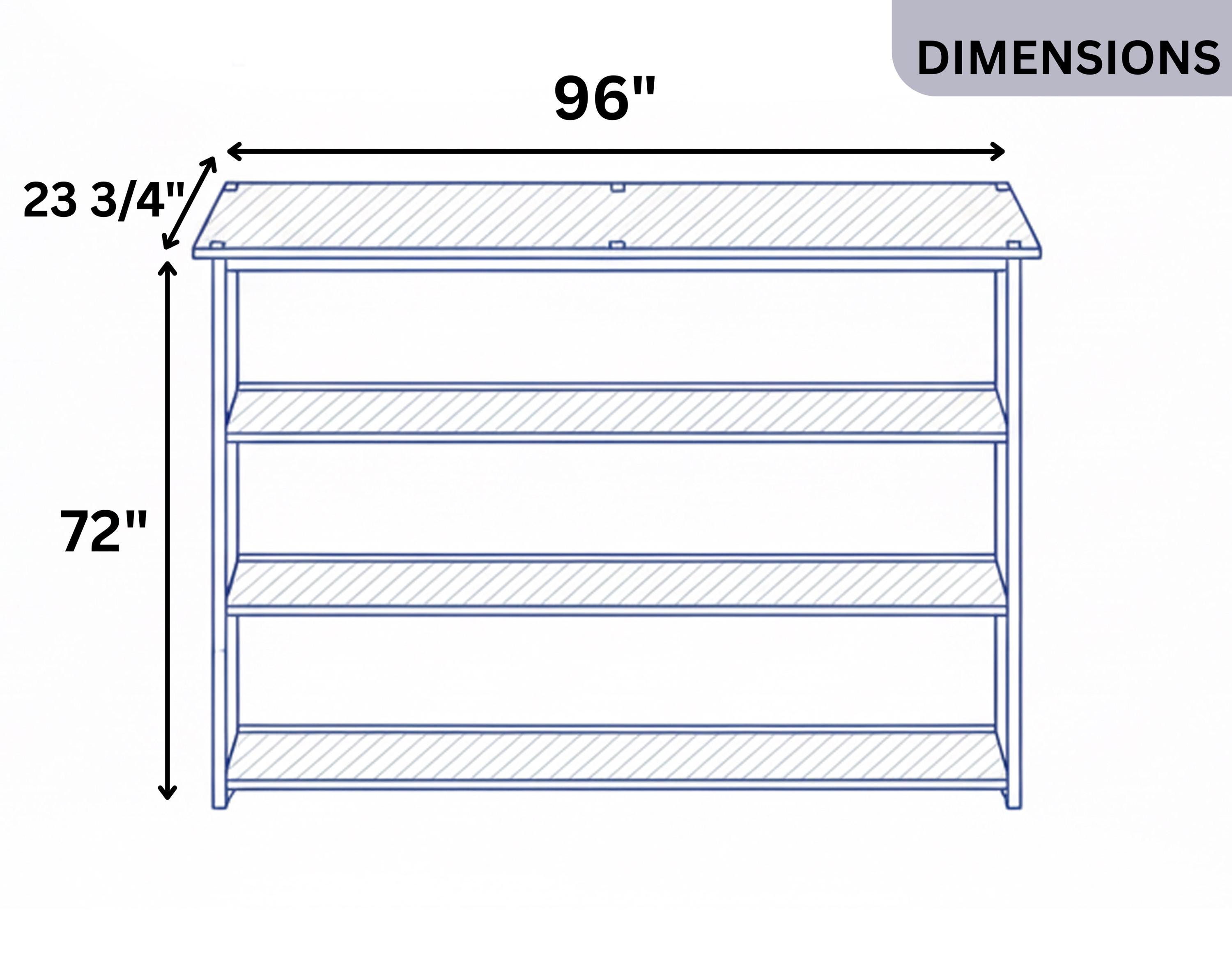 DIY Wood Garage Storage Shelves Build Plan: Heavy-duty Organizer ...