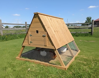 DIY Modern Chicken Coop Build Plan: Outdoor Woodworking plan(PDF File)