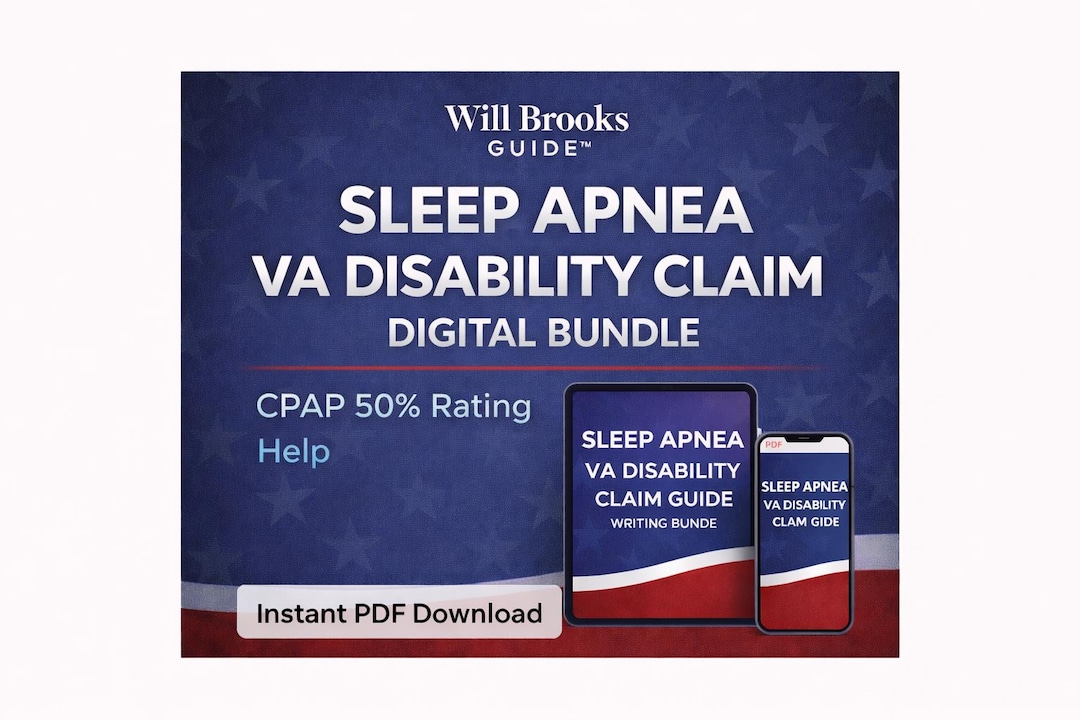 Sleep Apnea VA Claim Guide | CPAP 50 Percent Rating & Secondary ...