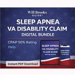 Sleep Apnea VA Claim Guide | CPAP 50 Percent Rating & Secondary Strategy