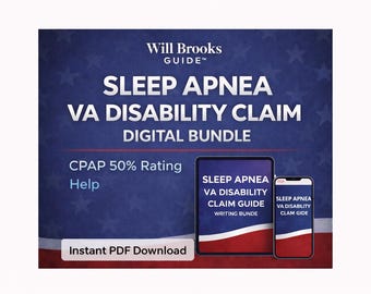 Sleep Apnea VA Claim Guide | CPAP 50 Percent Rating & Secondary Strategy