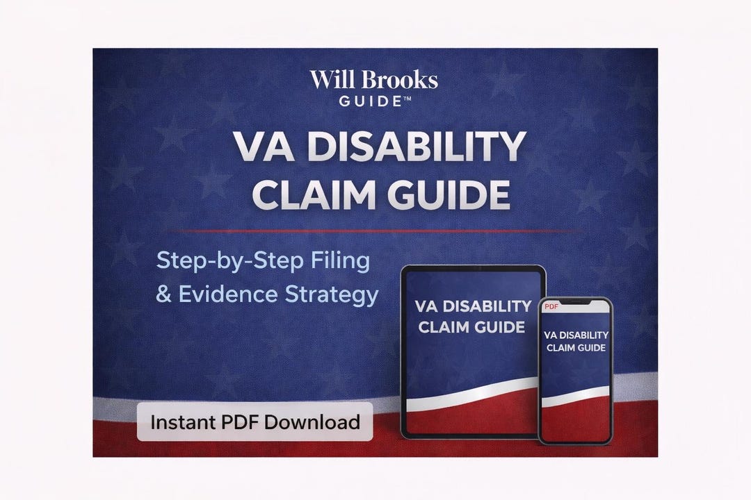 VA Disability Claim Guide | Step-by-step Filing & Evidence Help - Etsy