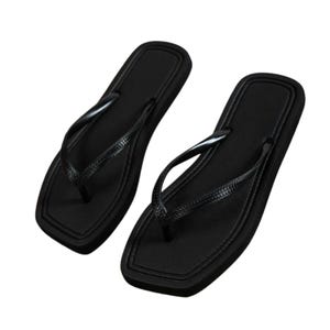 Dames slippers met vierkante neus | Stijlvolle en comfortabele slippers voor de zomer, het strand, thuis of een casual uitje