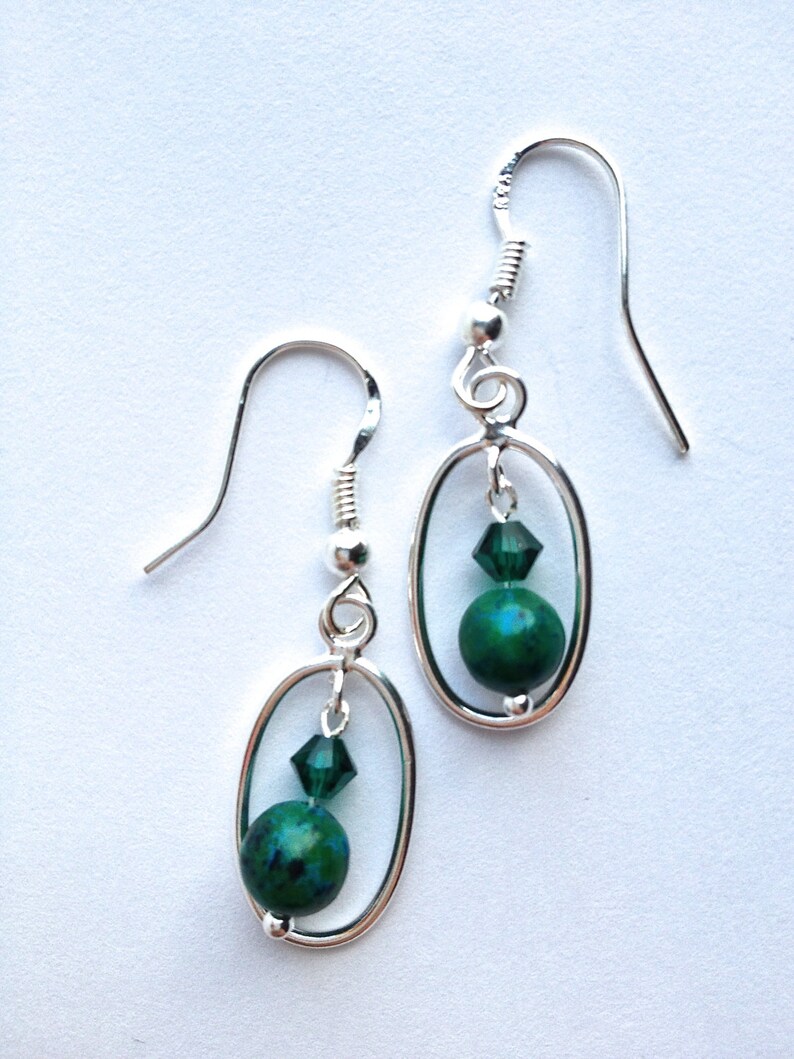 Handcrafted Sonoran Jasper & Sterling Silver Dangl main image 1