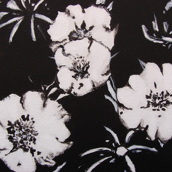 Acrylic Floral Painting No. 2 From Green Leaf Studios