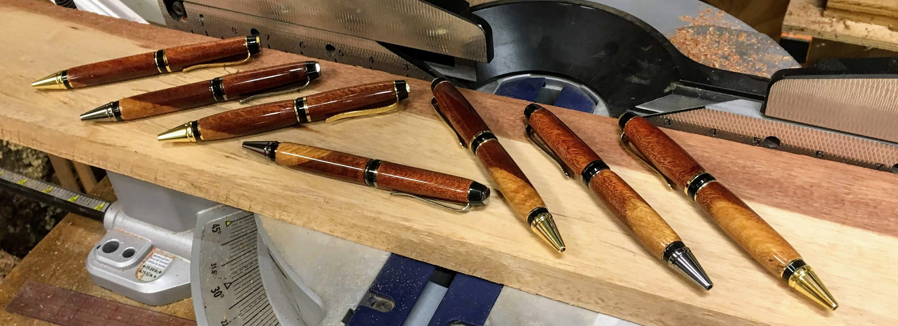 Custom Wood Grain Pens de Super Dave Pens Etsy