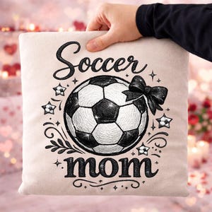 Soccer mom PNG | soccer mama png | Soccer mom embroidery design | Football ornament | soccer phone case (Digital download)