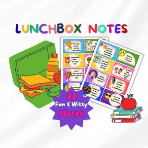 Witty Lunch Box Notes for Kids – Printable Encouragement Cards Packed with Puns & Positivity-Lunchbox notes, Back to School Fun
