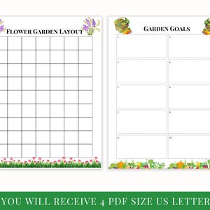Raised Garden Bed & Grow Bag Planner Printable – Vegetable Journal and Harvest Tracker | BONUS Seed and Bloom Log image 7