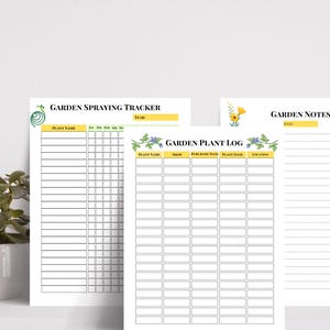 Raised Garden Bed & Grow Bag Planner Printable – Vegetable Journal and Harvest Tracker | BONUS Seed and Bloom Log image 6