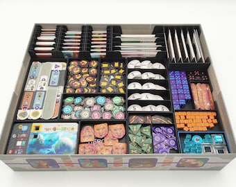 Voidfall Insert | 3D Printed Organizer & Storage | Board Game Accessories | Voidfall Storage Solution | Board Game | InsertForge