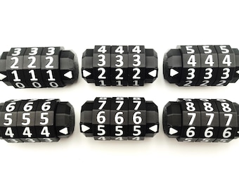 Life Counters | Counters | Universal Board Game Points Counters | Score Trackers | 3D Printed Dials | Board Game Accessories | InsertForge