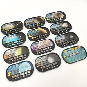 Terraforming Mars Colonies Overlays | Player Board Upgrade | 3D Printed Add-on | Terraforming Mars Accessories | InsertForge