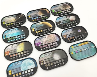 Terraforming Mars Colonies Overlays | Player Board Upgrade | 3D Printed Add-on | Terraforming Mars Accessories | InsertForge