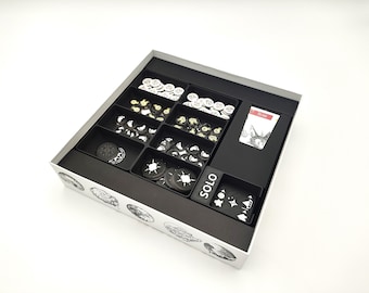 Glow Insert | 3D Printed Organizer & Storage | Board Game Accessories | Glow Storage Solution | Board Game | InsertForge