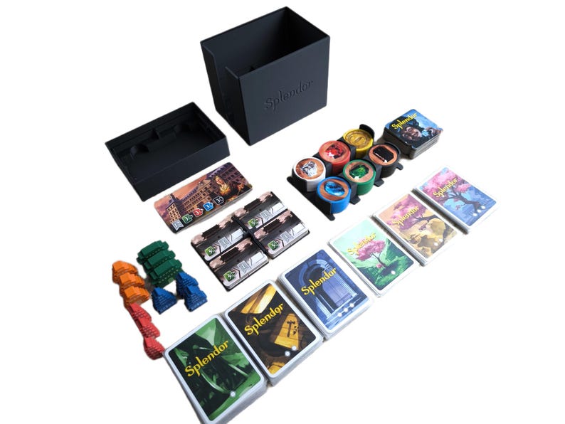 Splendor Box + Expansions | the Silk Road | the Sun Never Sets ...