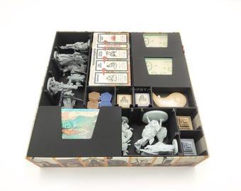 Rising Sun Expansion Insert (Unofficial) | 3D Printed Organizer for Dynasty Invasion & Kami Unbound | Game Accessories | Dynasty Invasion