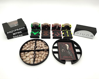 Dune A Game of Conquest and Diplomacy Insert | Dune Insert | 3D Printed Organizer & Storage | Board Game Accessories | InsertForge