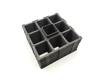 Carcassonne Grid Tile Trays | Tile Holder for Carcassonne, Cacao, Isle of Skye, Karak | 3D Printed Game Accessory | InsertForge