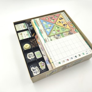 Inserto Formaggio / Organizer stampato in 3D / Contenitore per giochi da tavolo / Inserto personalizzato / Organizer per componenti / Organizer da tavolo / Contenitore per carte
