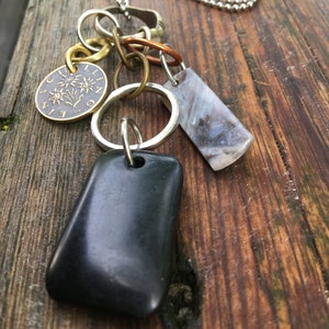 A TOUCH STONE Amulet Necklace  Cam Harper