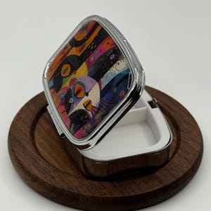 Funny Pill Case Pocket Size – Sardine Tin & Vintage Label Designs – Portable Medicine Organizer – Cute Gift Idea 7