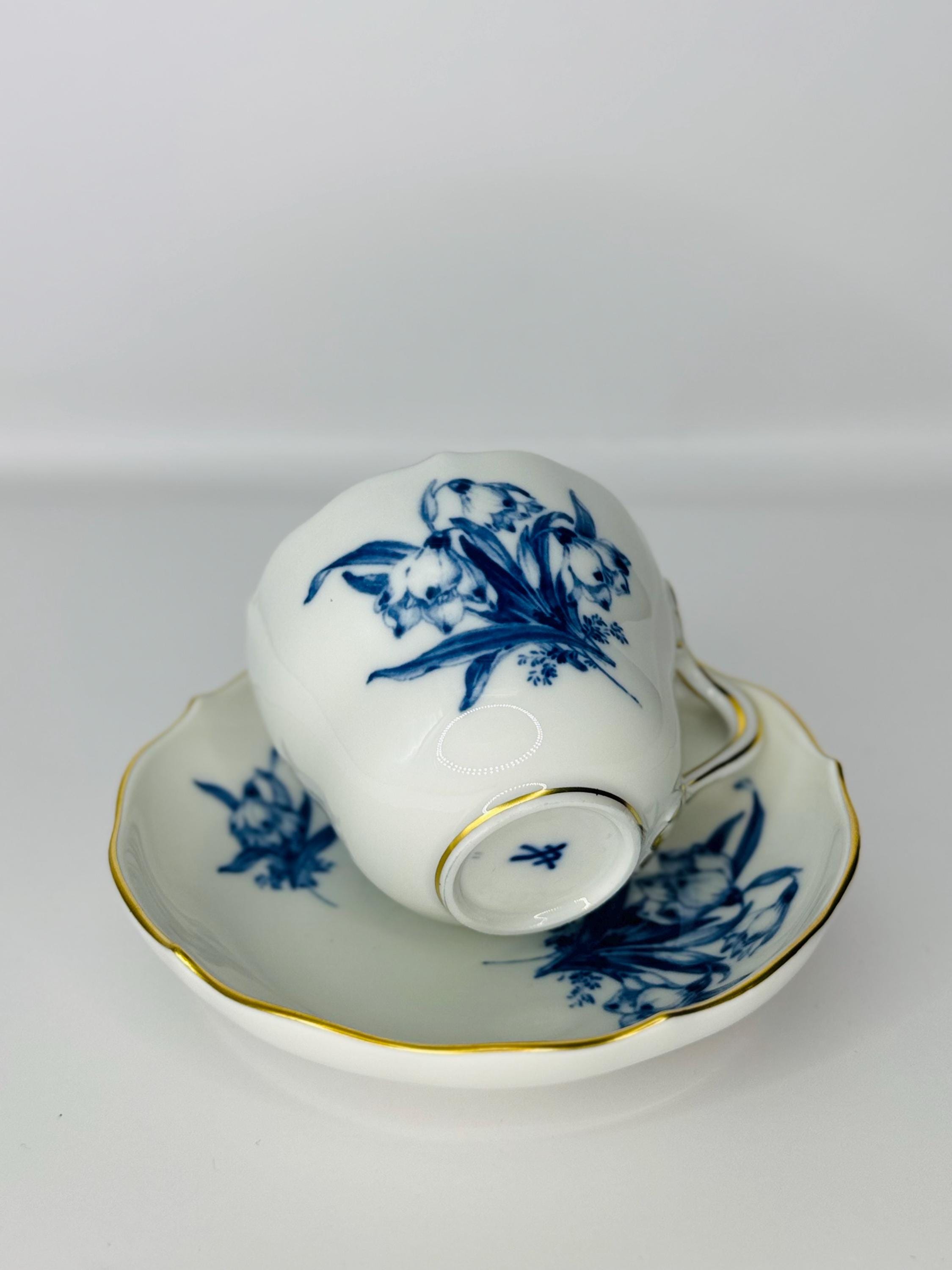 Aquatinta マイセン MEISSEN - ブルーフラワー 小皿 Meissen | Series