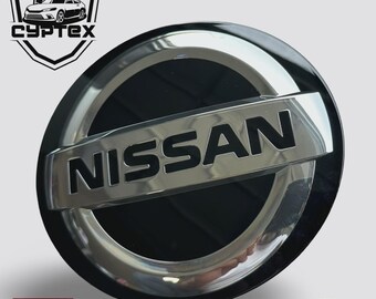 thumbnail image 2 of Genuine Nissan 62890-6TA0A Front Grille Radiator Emblem – 2022-2023 Pathfinder, Silver Brushed, Clip-On 2 of 5