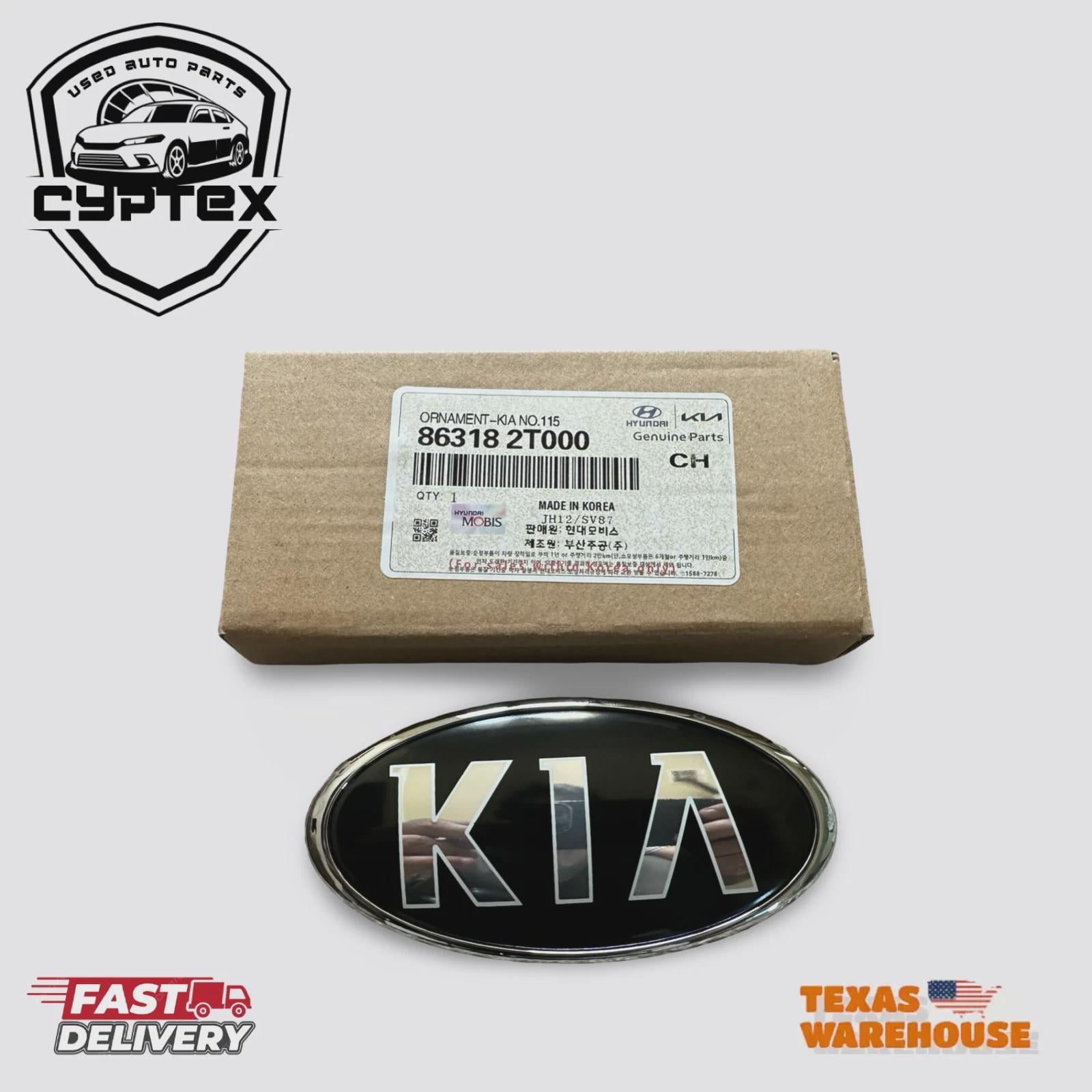 Hq Rio Emblem 2012-2023 Kia Rio Front Hood Logo Emblem Ornament 86318-2T000 - Etsy
